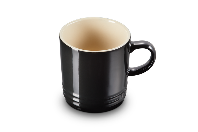 Le Creuset Stoneware Mug - Black Onyx  | Redber Coffee