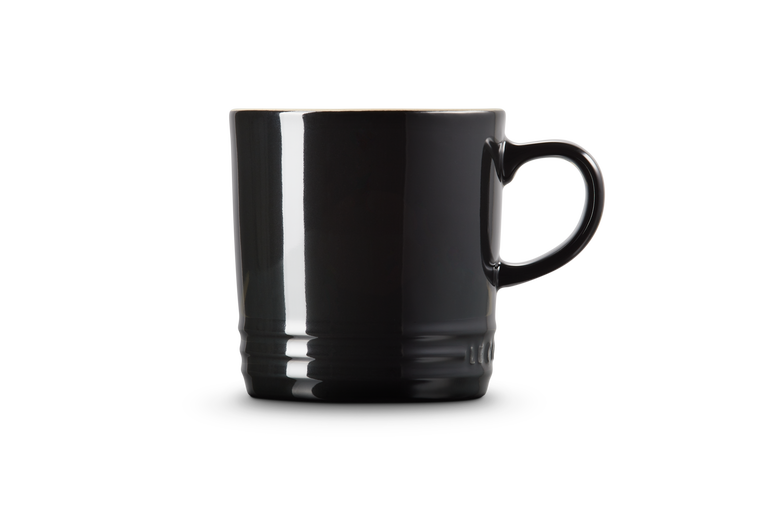 Le Creuset Stoneware Mug - Black Onyx  | Redber Coffee