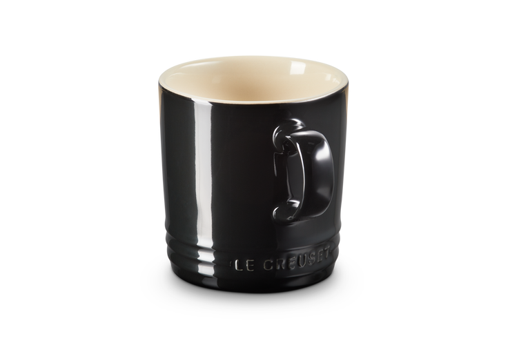 Le Creuset Stoneware Mug - Black Onyx  | Redber Coffee