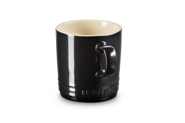 Le Creuset Stoneware Mug - Black Onyx  | Redber Coffee