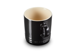 Le Creuset Stoneware Mug - Black Onyx  | Redber Coffee
