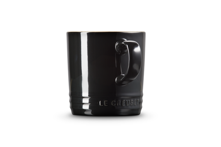 Le Creuset Stoneware Mug - Black Onyx  | Redber Coffee