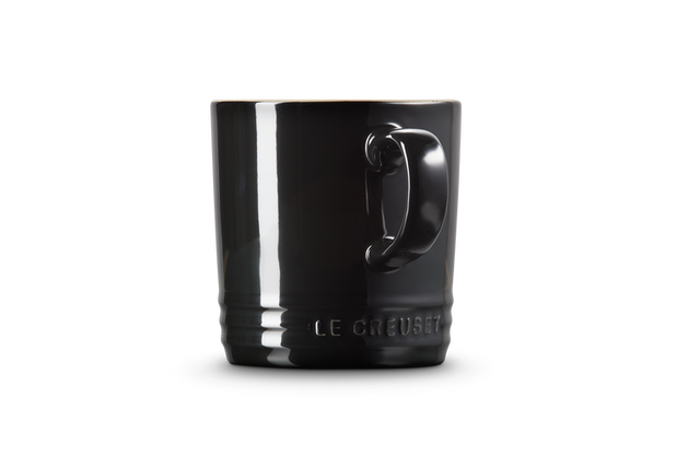 Le Creuset Stoneware Mug - Black Onyx  | Redber Coffee