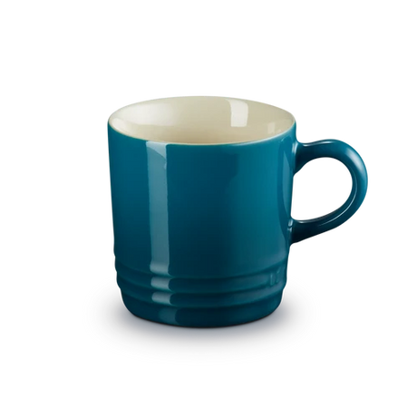 Le Creuset 200ml Cappuccino Mug - Deep Teal I Redber Coffee