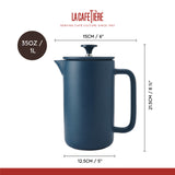 La Cafetière Arezzo 8 Cup Cafetiere 1L - Navy