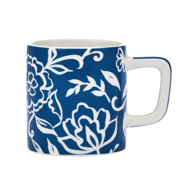 La Cafetière Espresso Cup 120ml - Blue Blu Fiorato