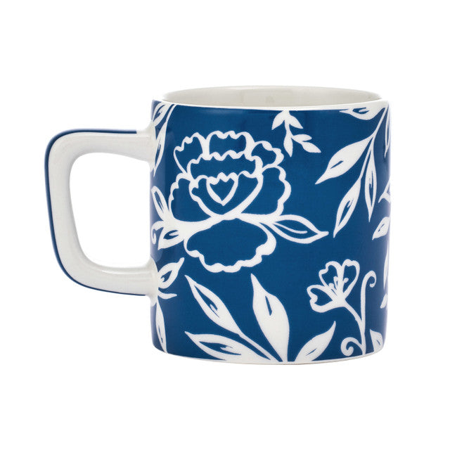 La Cafetière Espresso Cup 120ml - Blue Blu Fiorato