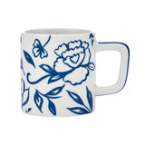 La Cafetière Espresso Cup 120ml - White Blu Fiorato