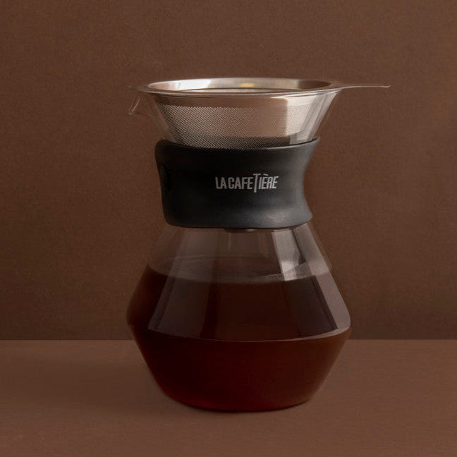 La Cafetière Glass Coffee Dripper and Carafe, 3-Cup