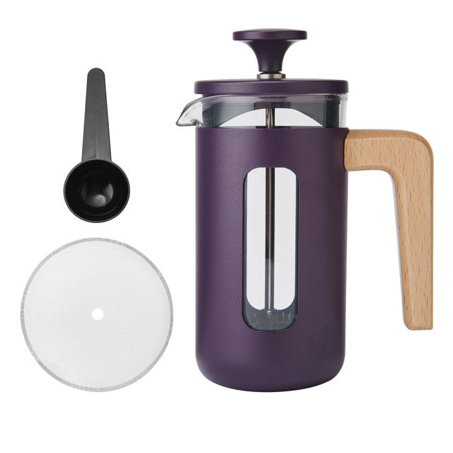 La Cafetière Pisa 3 Cup Cafetiere - Purple