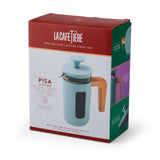 La Cafetière Pisa 3 Cup Cafetiere - Sky Blue