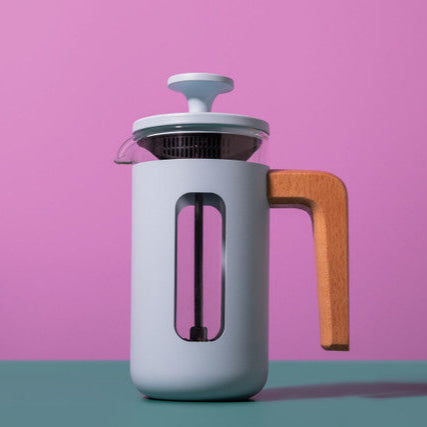 La Cafetière Pisa 3 Cup Cafetiere - Sky Blue