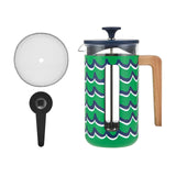 La Cafetière Pisa 8 Cup 1L Stainless Steel Cafetiere - Cyan Tides