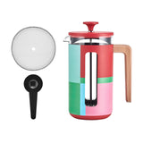 La Cafetière Pisa 8 Cup 1L Stainless Steel Cafetiere - Utopian Lines