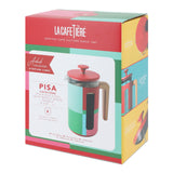 La Cafetière Pisa 8 Cup 1L Stainless Steel Cafetiere - Utopian Lines