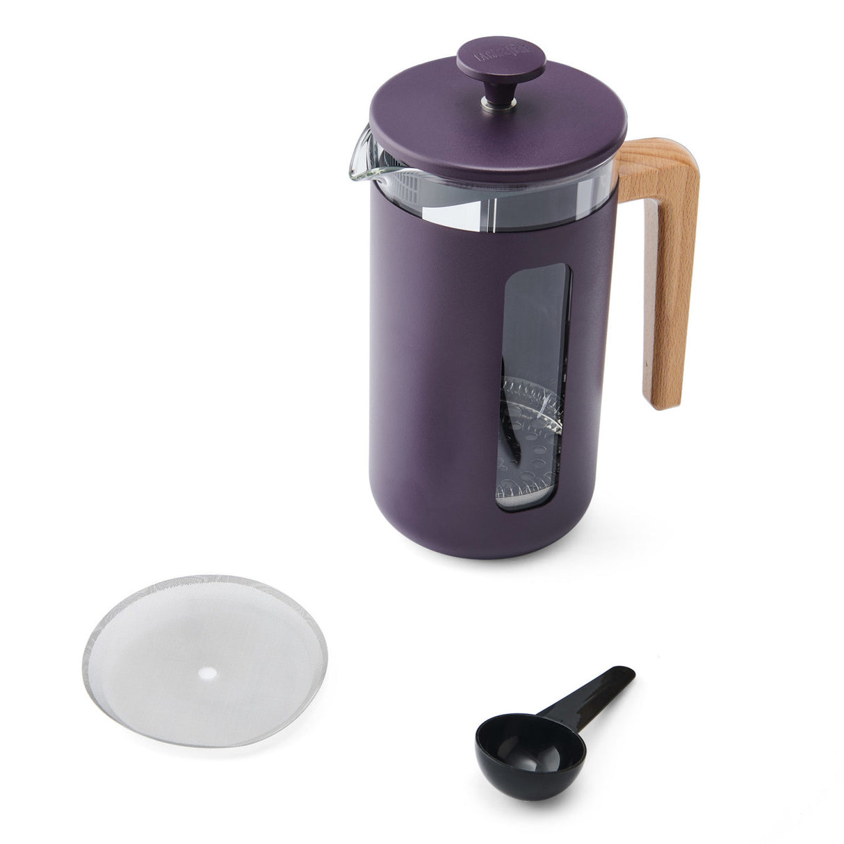 La Cafetière Pisa 8 Cup Cafetiere - Purple