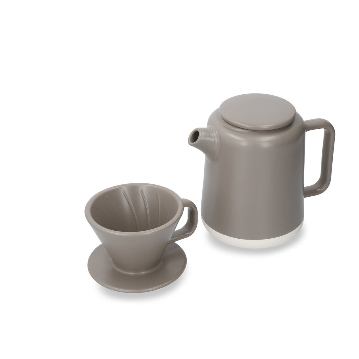 La Cafetière Seville Stoneware Pour Over Set, 2-Cup