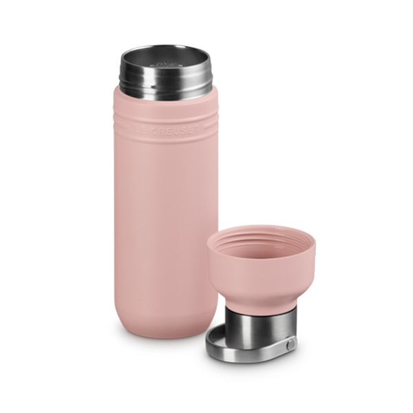 Le Creuset On The Go Bottle 500ml - Shell Pink