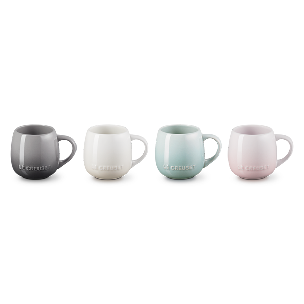 Le Creuset Set of 4 320ml Coupe Sphere Mugs