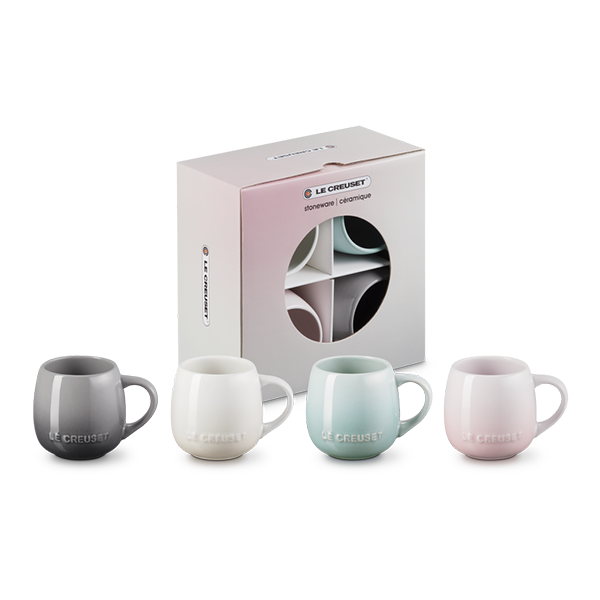 Le Creuset Set of 4 320ml Coupe Sphere Mugs