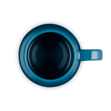 Le Creuset Stoneware Coupe Mug 320ml - Deep Teal