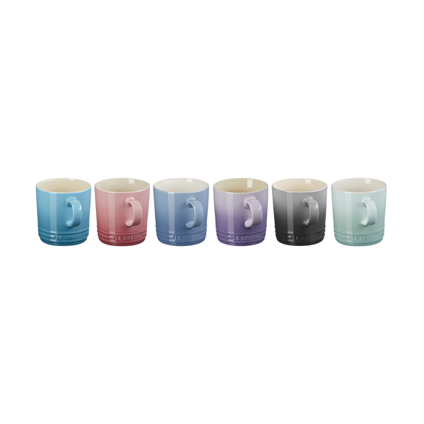 Le Creuset Set of 6 350ml London Coffee Mugs