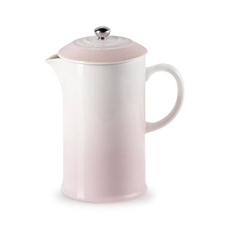 Le Creuset Stoneware Cafetiere - Shell Pink Redber Coffee Roasters