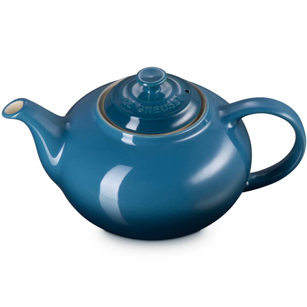 Le Creuset Stoneware Classic Teapot 1.3L - Deep Teal