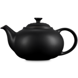 Le Creuset Stoneware Classic Teapot 1.3L - Satin Black