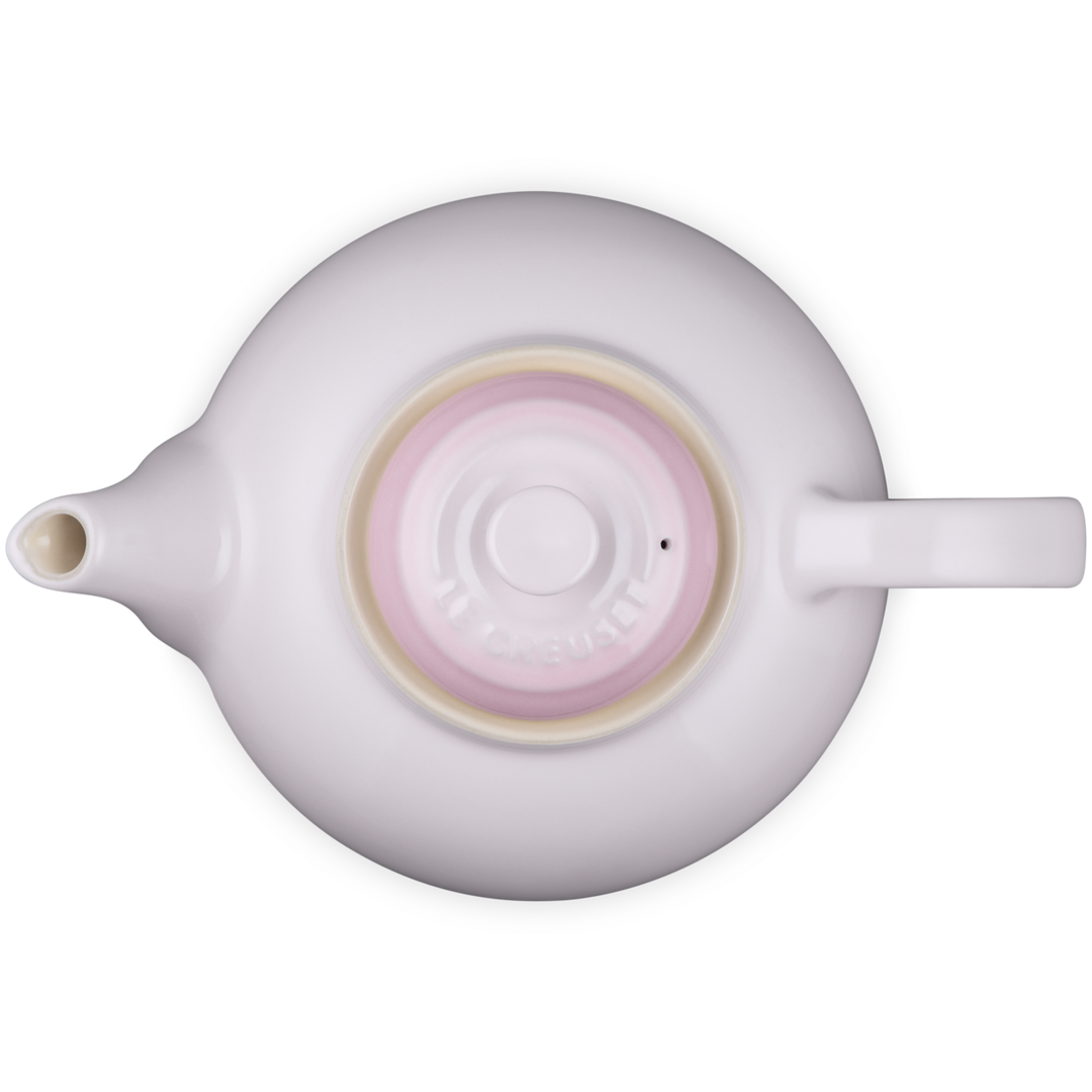 Le Creuset Stoneware Classic Teapot 1.3L - Shell Pink