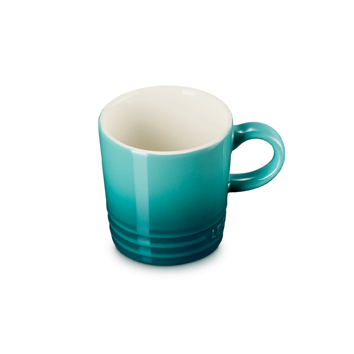 Le Creuset Stoneware Espresso Mug 100ml - Bleu Riviera