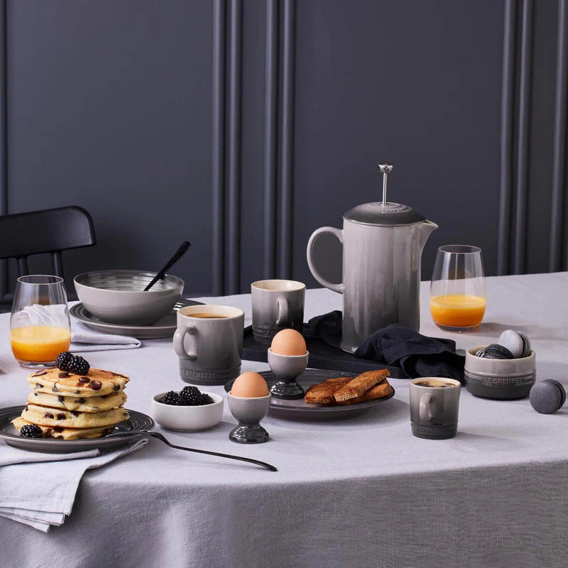 Le Creuset Stoneware Cafetiere 1L - Flint