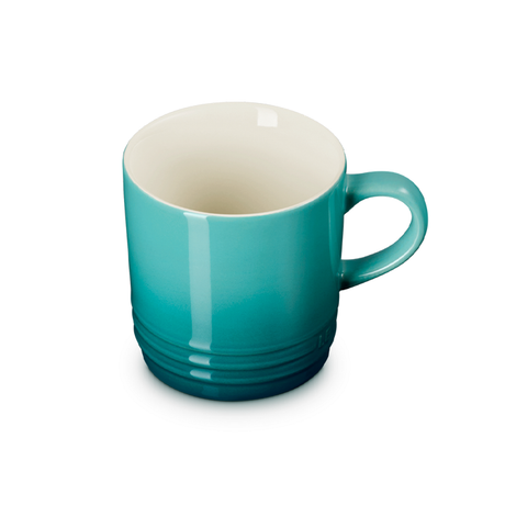 Le Creuset Stoneware Cappuccino Mug 200ml - Bleu Riviera