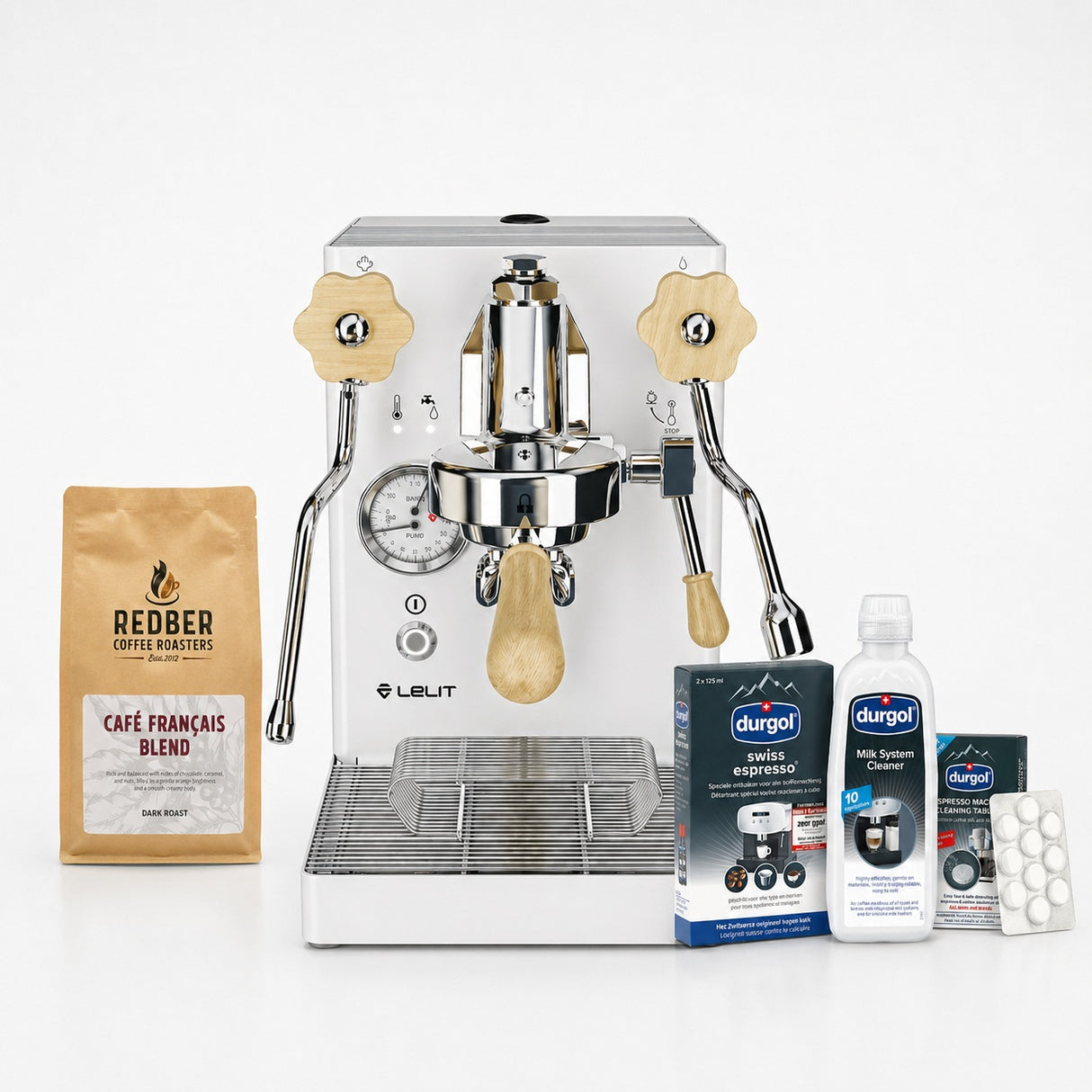 Lelit MaraX Espresso Coffee Machine - White