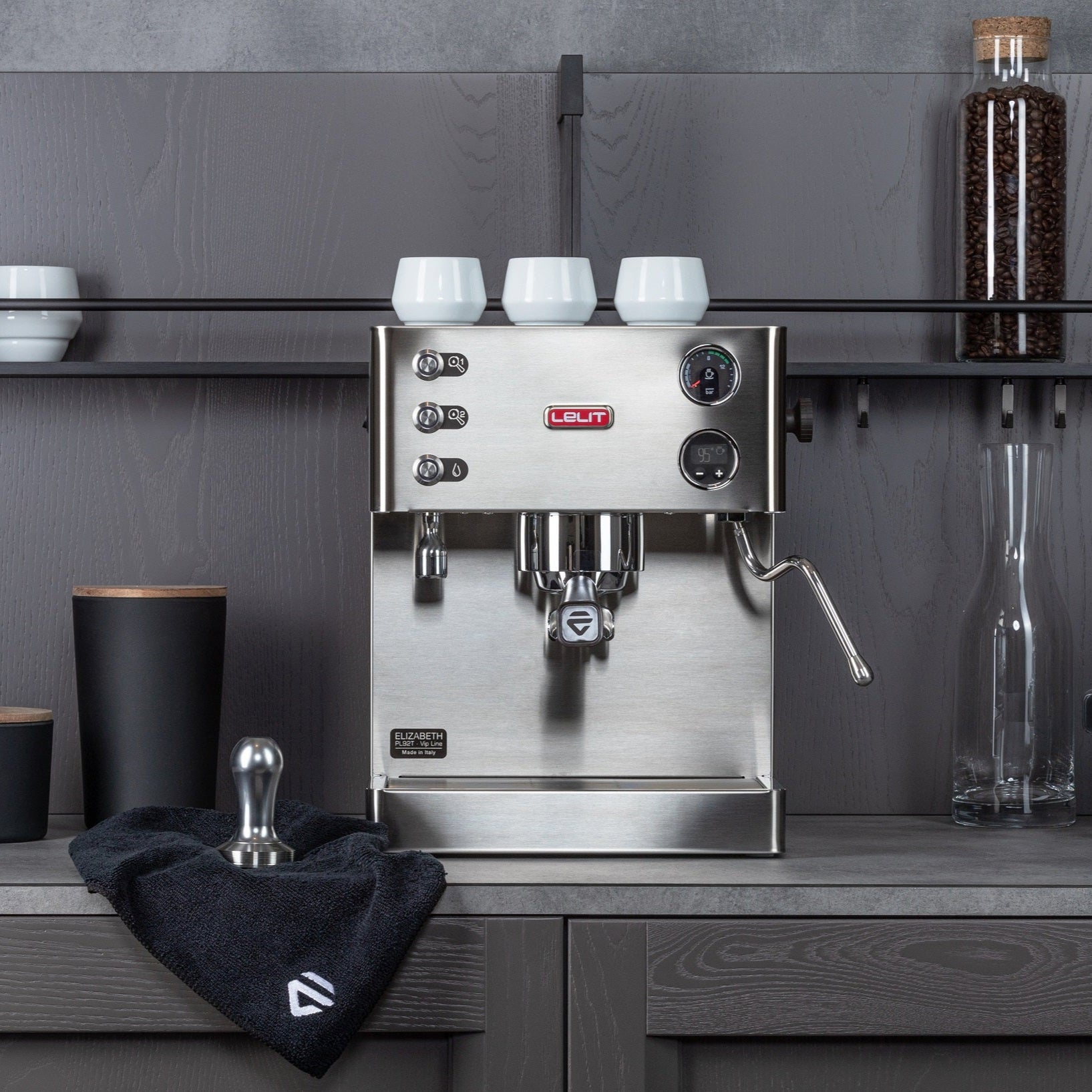 Lelit Elizabeth Espresso Machine | Dual Boiler Coffee Machine UK