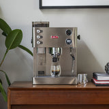 Lelit Kate Espresso Coffee Machine - Brushed Stainless Steel