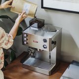 Lelit Kate Espresso Coffee Machine - Brushed Stainless Steel