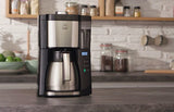 Melitta Look V Therm Timer Filter Coffee Machine  - Black & Silver