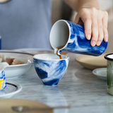 Loveramics Brewers Ink 150ml Floral Tasting Cup - Ink Cobalt