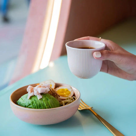 Loveramics Brewers 150ml Embossed Cappuccino Tasting Cup - Dusty Pink