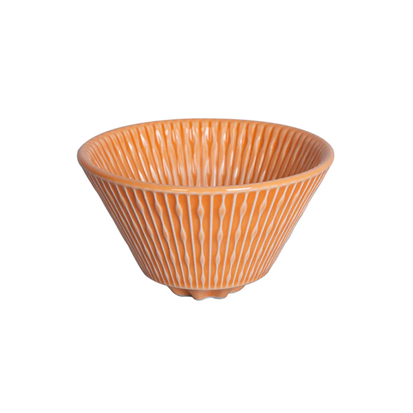Loveramics Flatbed Coffee Dripper 200ml with Holder - Orange