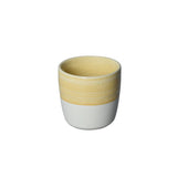 Loveramics Dale Harris Champions Signature Crackle Glaze Flat White Cup (150ml) - Yellow