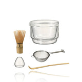 Hario Matcha Collection Tea Set - Clear