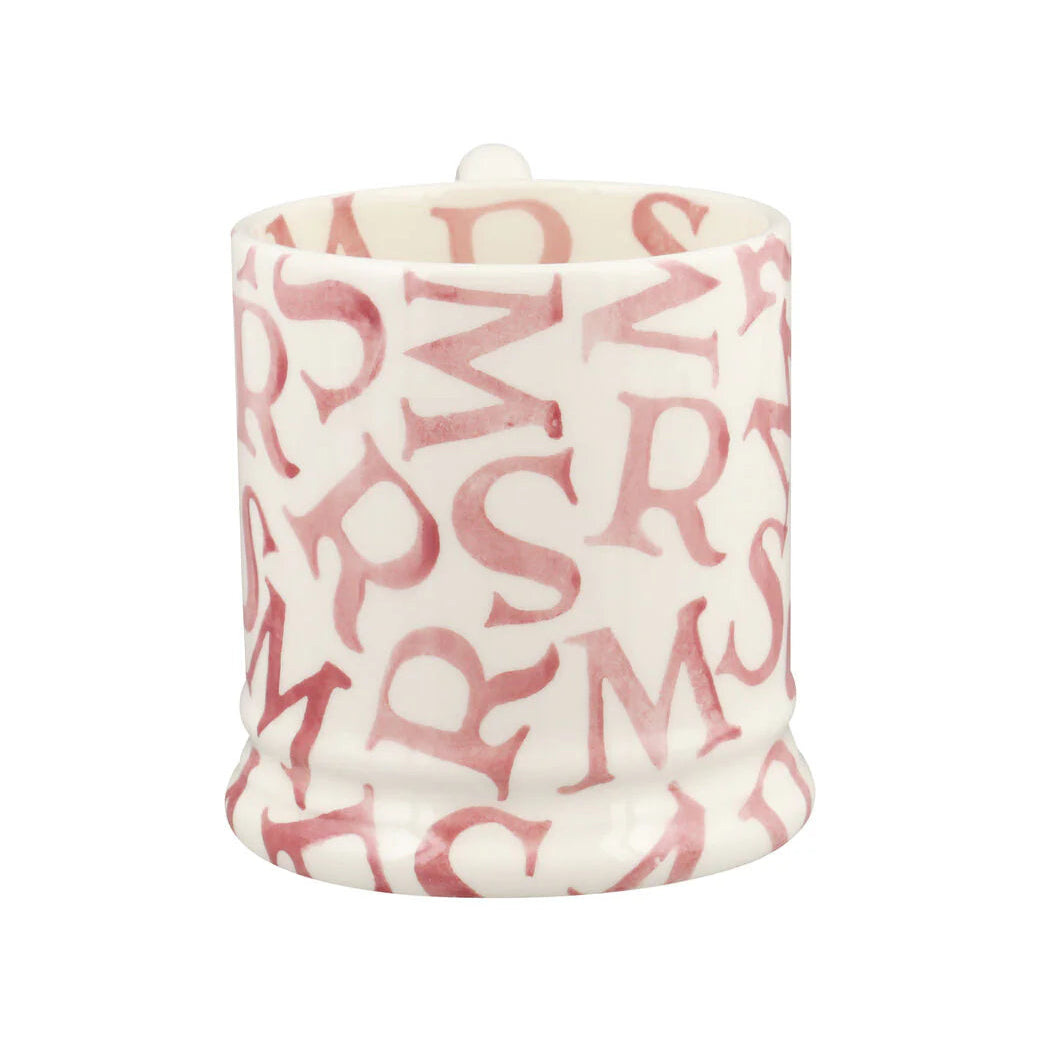 Emma Bridgewater M.R.S Pink 1/2 Pint Mug