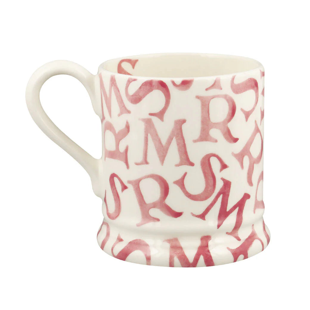 Emma Bridgewater M.R.S Pink 1/2 Pint Mug