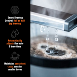 Moccamaster KBG Select Filter Coffee Machine - Red