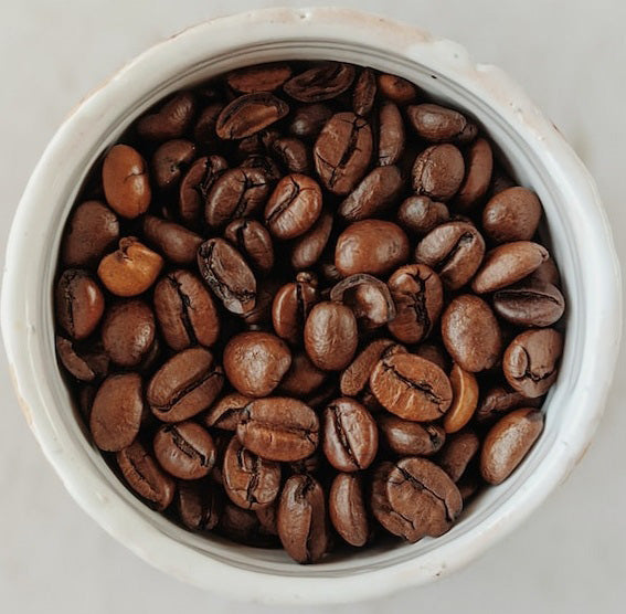 medium-dark roasted coffee beans