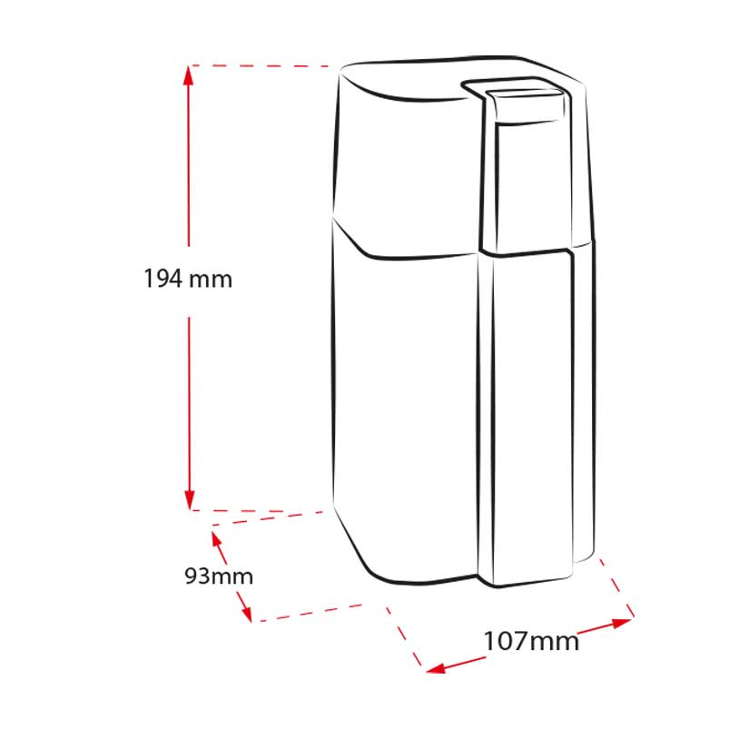 Melitta Amigo Dimentions