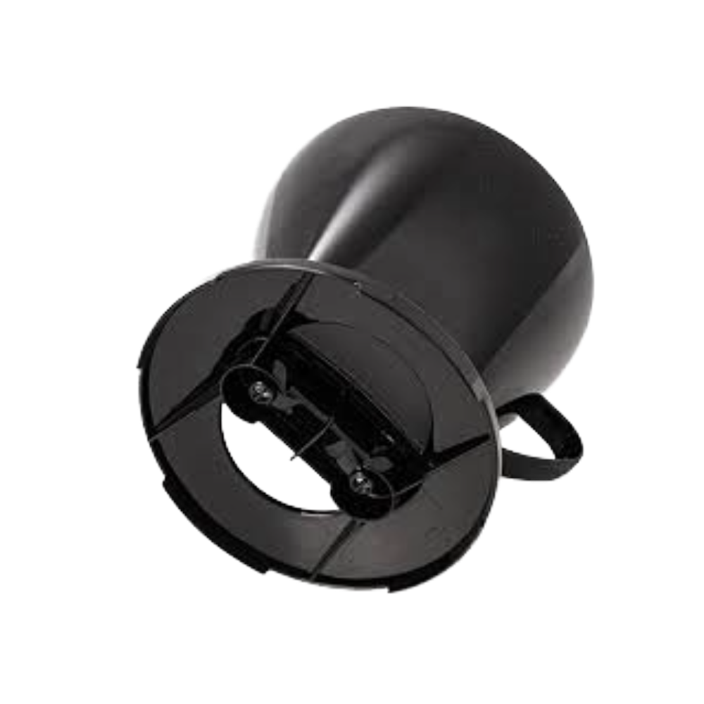 Melitta Filtercone 1x4 (4 Cup) Coffee Dripper with Two Outlets - Black