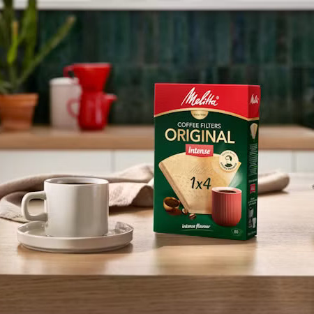 Melitta Original Intense Coffee Paper Filters 1 x 4 (80pcs)